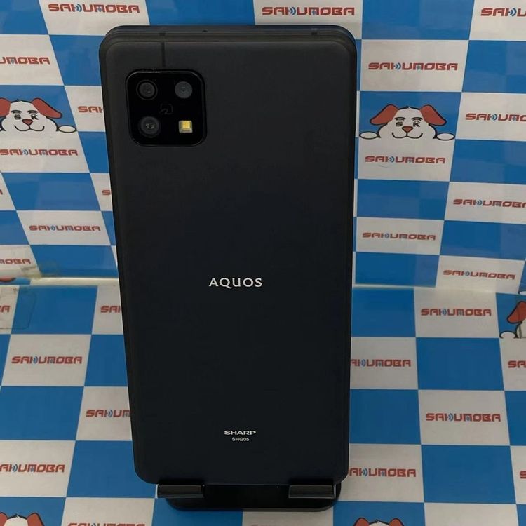 ¨��ȯ����AQUOS sense6 4GB/64GB �֥�å� SHG05 AU��SIM�ե꡼