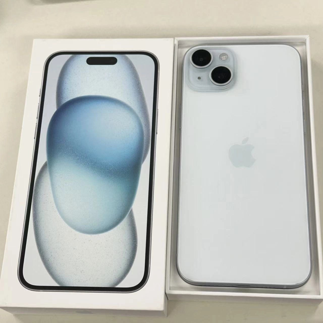 ムスビー｜即日発送可iPhone15 Plus 256GB ブルー MU0N3J/A SIMフリー