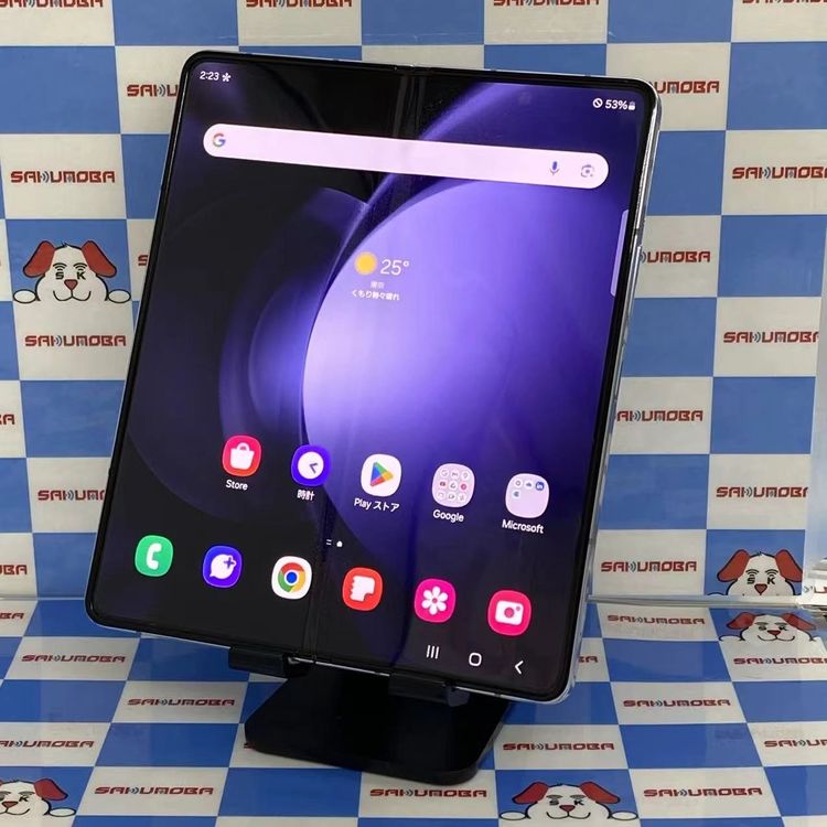 Galaxy Z Fold5 256GB �������� �֥롼 SCG22 AU��SIM�ե꡼������