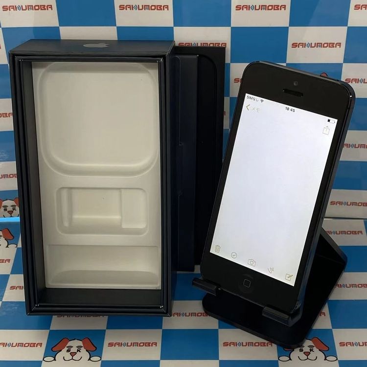 ¨��ȯ����iPhone5 32GB �֥�å� ME041J/A AU��SIM�ե꡼��������