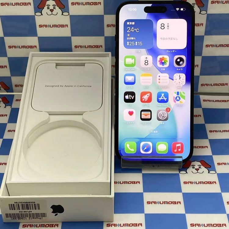¨��ȯ����iPhone15 128GB �֥�å� MTMH3J/A docomo��SIM�ե꡼