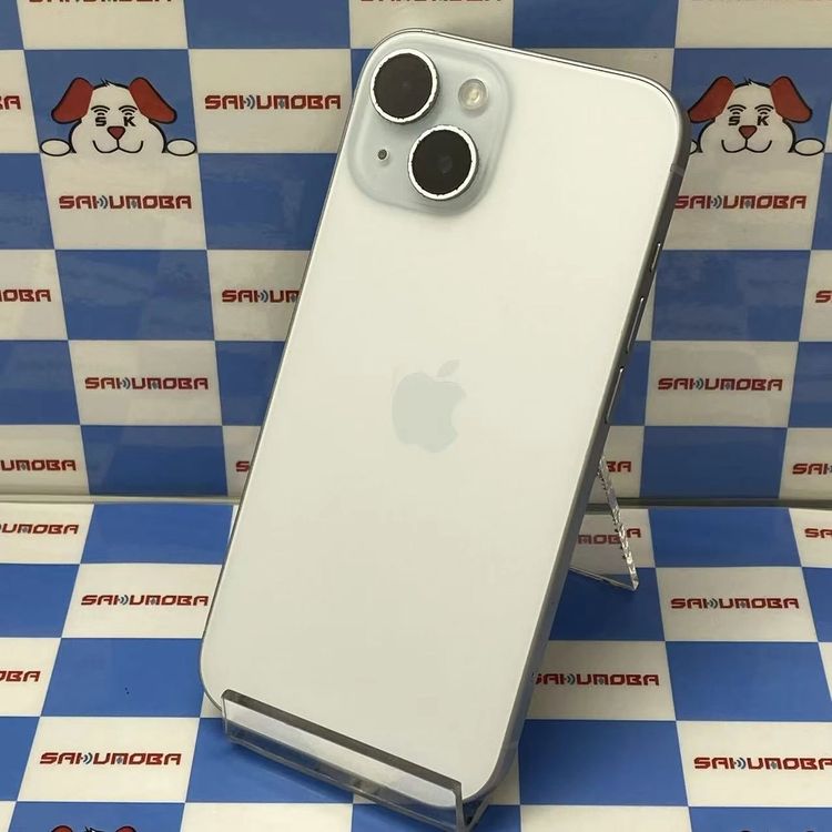 ¨��ȯ����iPhone15 256GB �֥롼 MTMR3J/A AU��SIM�ե꡼ ��������