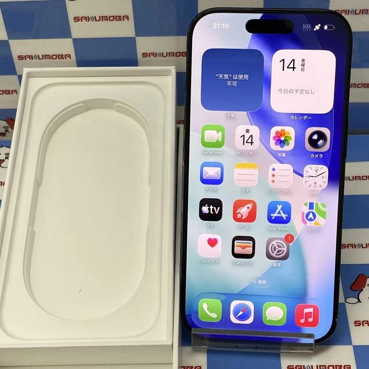 ¨��ȯ����iPhone16 Pro 1TB �֥�å������˥��� MYN83J/A SIM�ե꡼
