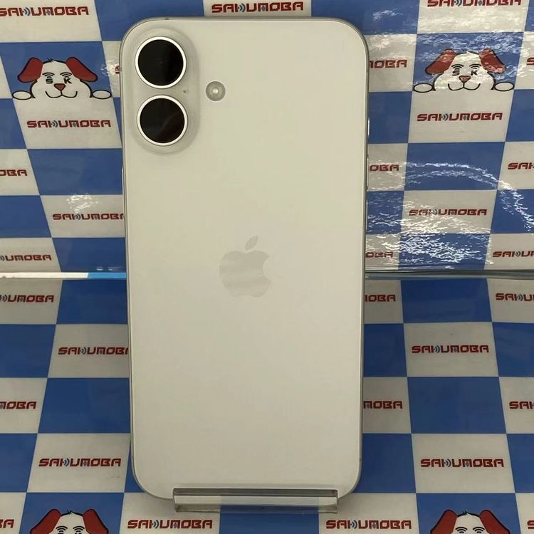 ¨��ȯ����iPhone16 Plus 128GB �ۥ磻�� MXVC3J/A SIM�ե꡼����Ʊ��