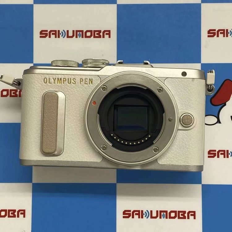 ¨��ȯ����OLYMPUS PEN E-PL8 EZ���֥륺���७�å� �ۥ磻��