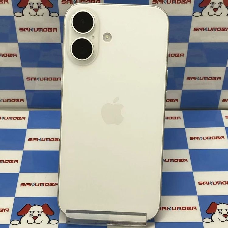 ¨��ȯ����iPhone16 128GB �ۥ磻�� MYDR3J/A docomo��SIM�ե꡼