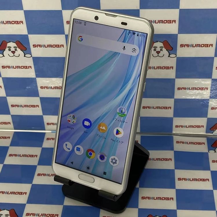 ¨��ȯ����AQUOS sense2 32GB �ۥ磻�ȥ���С� SH-M08 SIM�ե꡼
