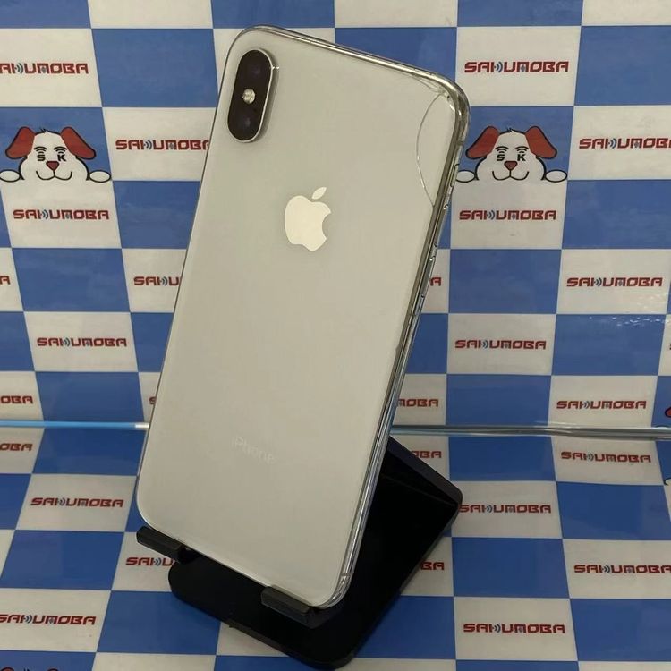 ¨��ȯ����iPhoneX 256GB ����С� MQC22J/A AU��SIM�ե꡼�������