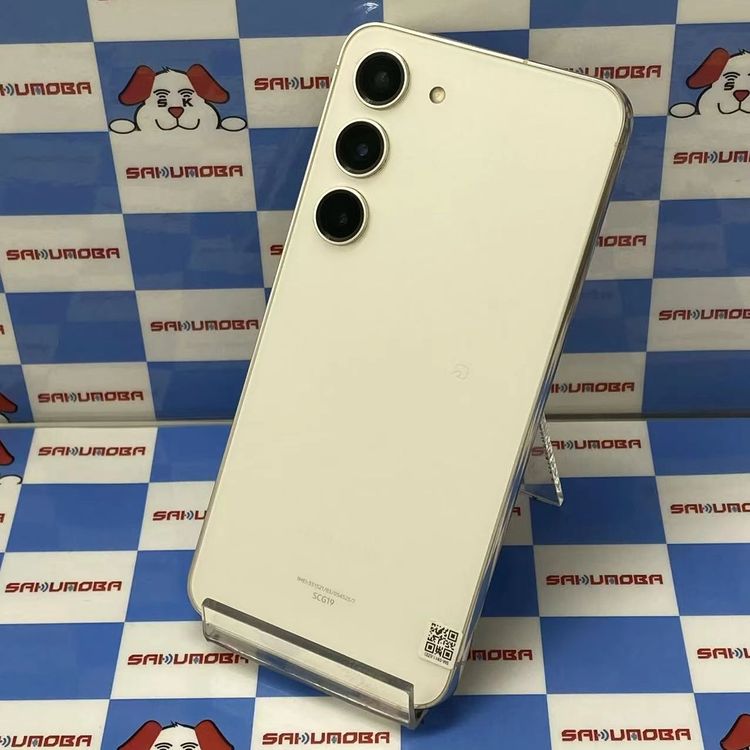 ¨��ȯ����Galaxy S23 8GB/256GB ���꡼�� SCG19 AU��SIM�ե꡼