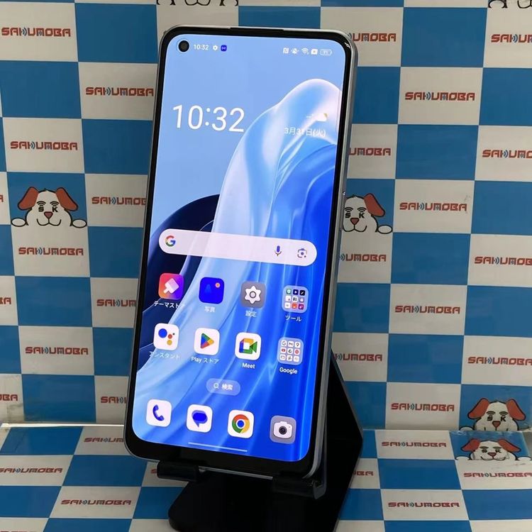 ¨��ȯ����OPPO Reno7 A 128GB �ɥ꡼��֥롼 CPH2353 SIM�ե꡼����