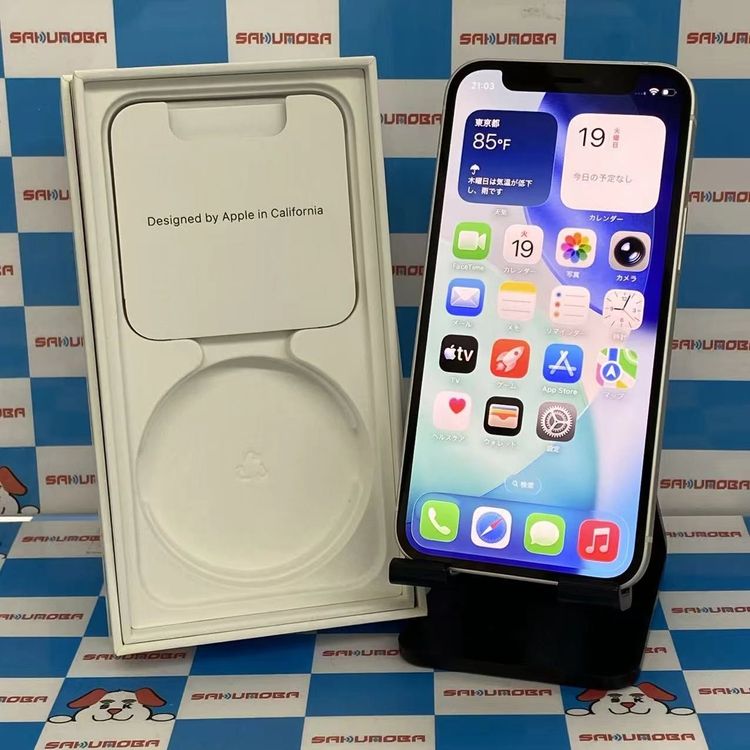 ¨��ȯ����iPhone12 mini 64GB �ۥ磻�� MGA63J/A AU��SIM�ե꡼������