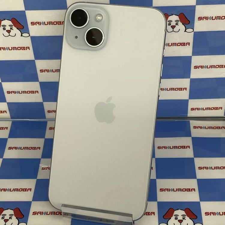 ¨��ȯ����iPhone15 Plus 128GB �֥롼 MU0D3J/A AU��SIM�ե꡼