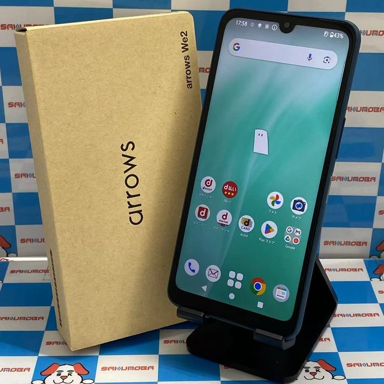 arrows We2 4GB/64GB 饤ȥ֥롼 F-52E docomoSIMե꡼ 