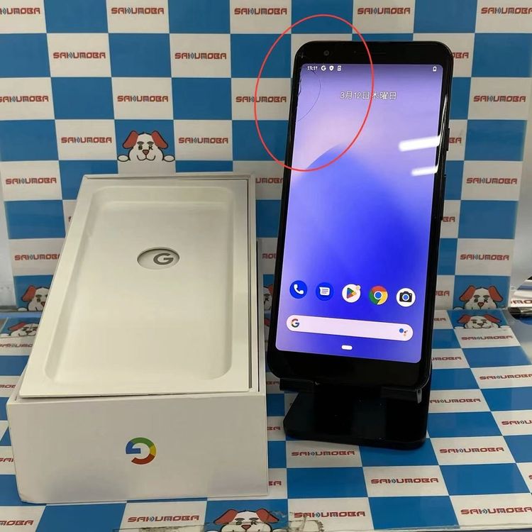 Google Pixel 3a 64GB Just Black G020H SoftBank��SIM