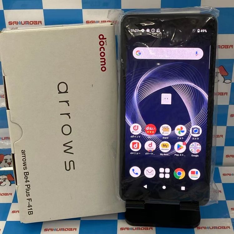 arrows Be4 Plus 64GB ֥å F-41B docomoSIMե꡼ ̤