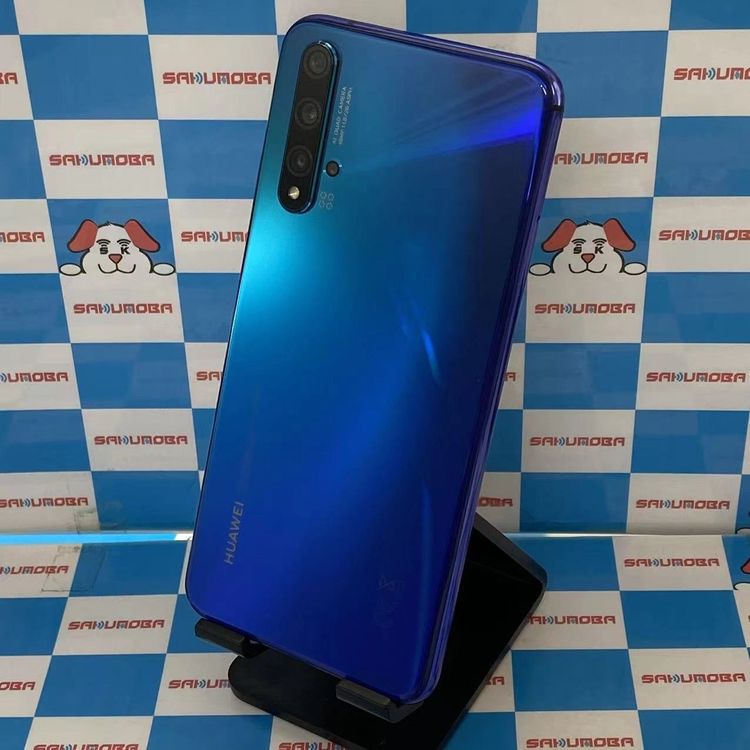 ¨��ȯ����nova 5T 128GB ����å���֥롼 YAL-L21 SIM�ե꡼