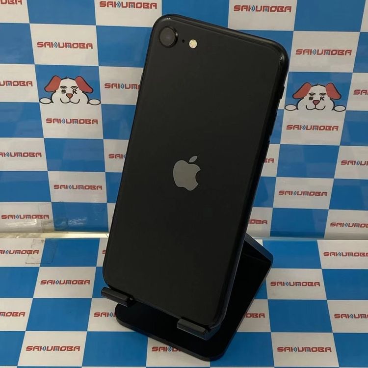 ¨��ȯ����iPhoneSE ��2���� 64GB �֥�å� MX9R2J/A AU��SIM�ե꡼����