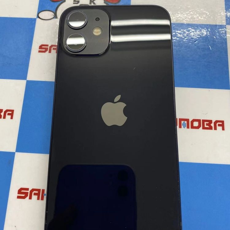 ¨��ȯ����iPhone12 mini 128GB �֥�å� MGDJ3J/A AU��SIM�ե꡼