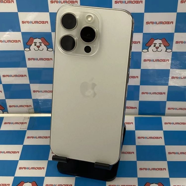 iPhone15 Pro 128GB �ۥ磻�ȥ����˥��� MTU83J/A SIM�ե꡼������