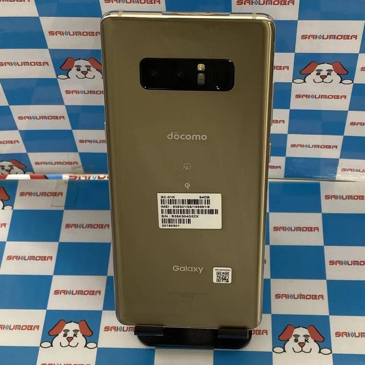 Galaxy Note8 64GB �᡼�ץ� ������� SC-01K  docomoSIM�ե꡼����