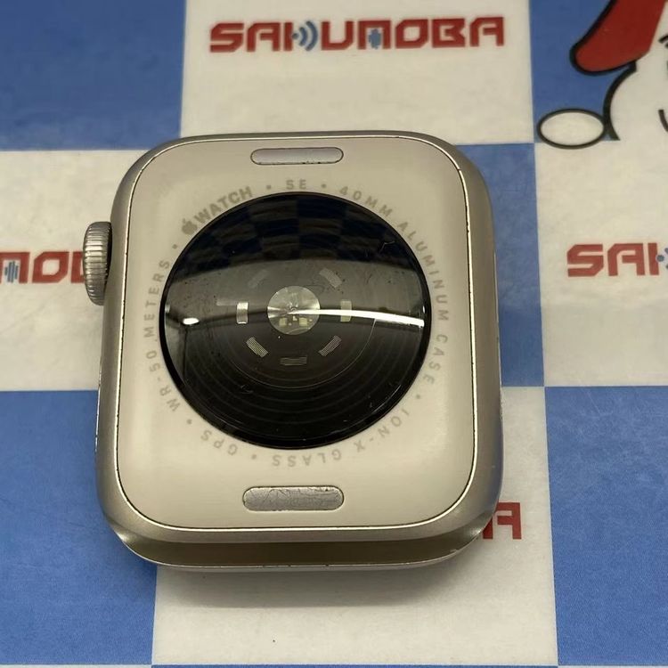 Apple Watch SE ��2���� 40mm GPS��ǥ� 32GB �������饤�� MNL73J
