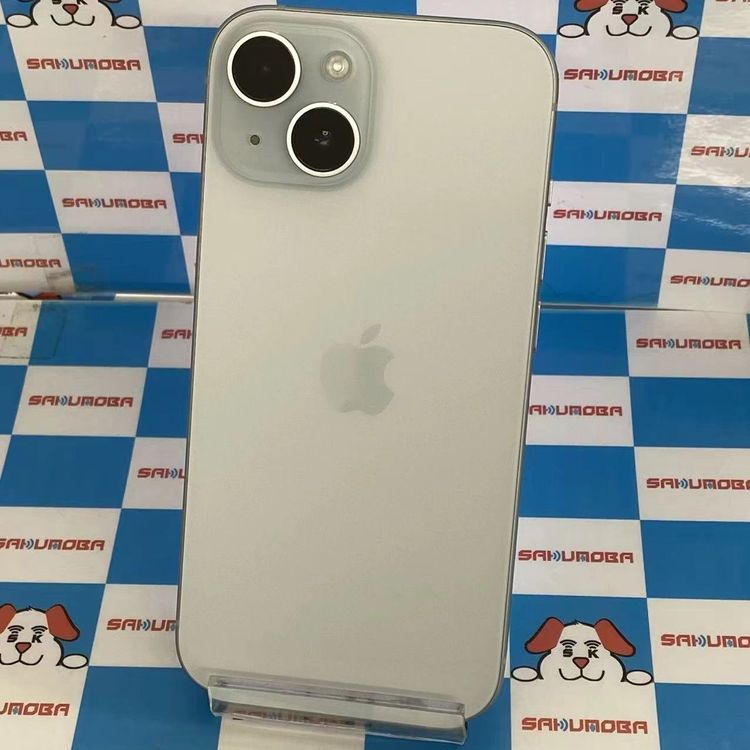 ¨��ȯ����iPhone15 128GB �֥롼 MTML3J/A AU��SIM�ե꡼ ����
