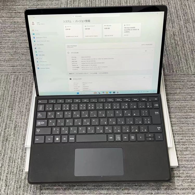 ¨��ȯ����Surface Pro 8 8GB/256GB ����ե����� 8PQ-00026