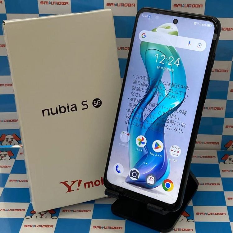 ¨ȯnubia S 5G 128GB ֥å A403ZT Y!mobile ̤