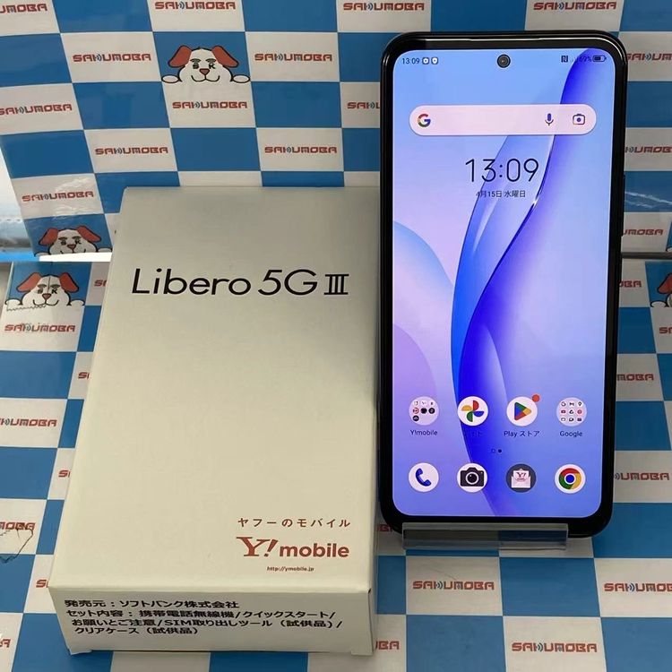 Libero 5G III 64GB �֥�å� A202ZT Y!mobile��SIM�ե꡼��������