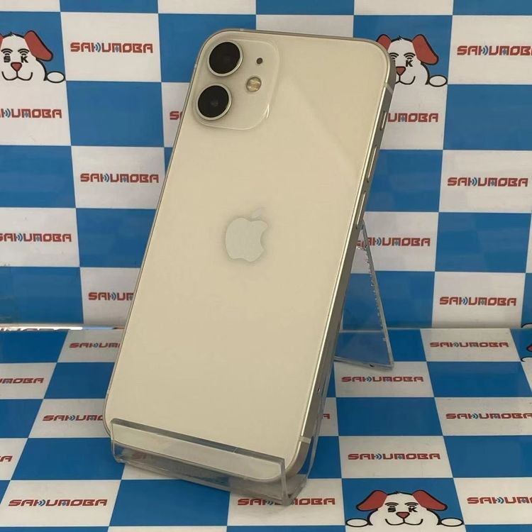 ¨��ȯ����iPhone12 mini 128GB �ۥ磻�� MGDM3J/A AU��SIM�ե꡼