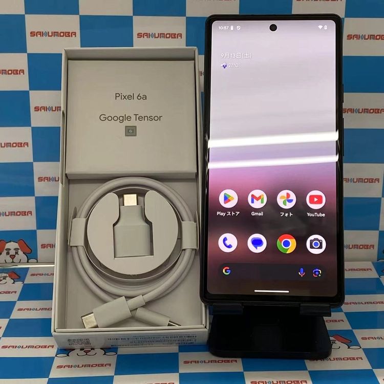 ¨ȯGoogle Pixel 6a 128GB Chalk GB17L AUSIMե꡼