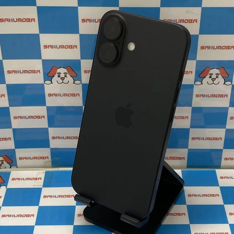 ¨��ȯ����iPhone16 128GB �֥�å� MYDQ3J/A SIM�ե꡼