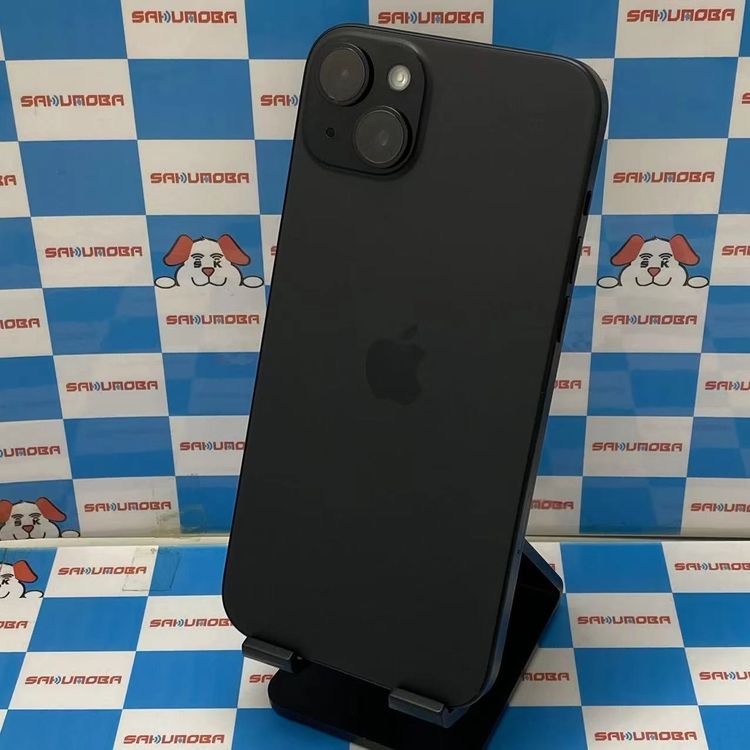 ¨��ȯ����iPhone15 Plus 256GB �֥�å� MU0F3J/A SIM�ե꡼