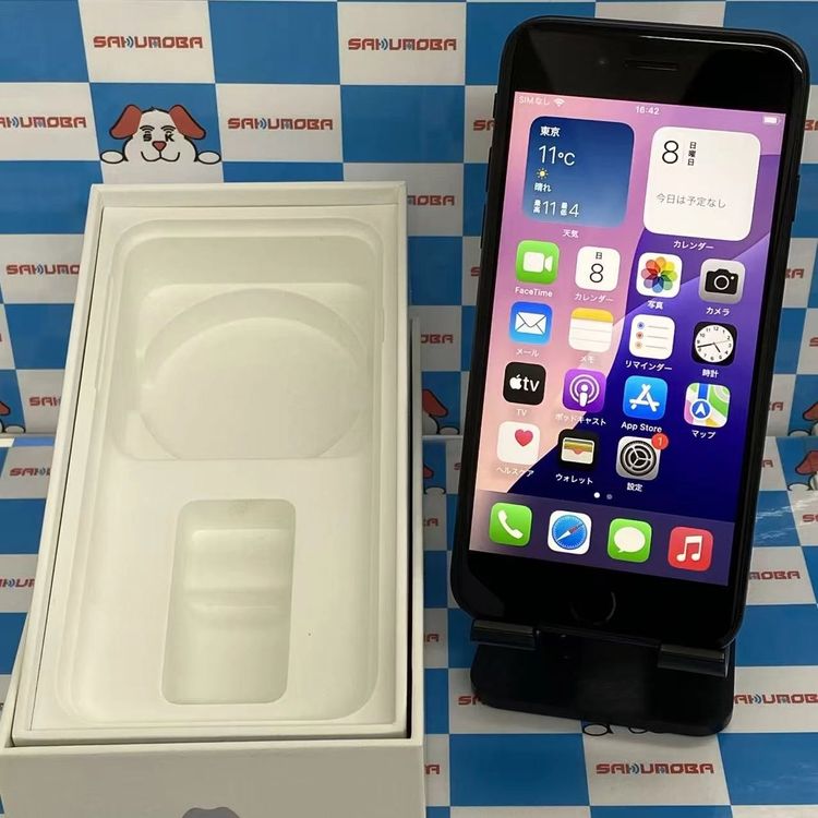 iPhoneSE ��2���� 64GB �֥�å� MHGP3J/A SoftBank��SIM�ե꡼