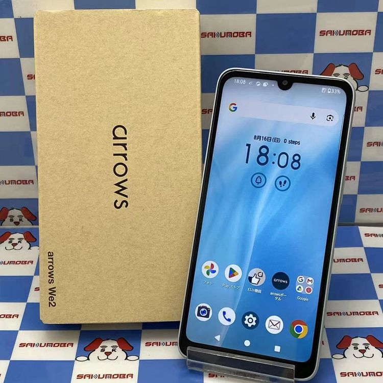 arrows We2 4GB/64GB �饤�ȥ֥롼 F-52E docomo��SIM�ե꡼ ������