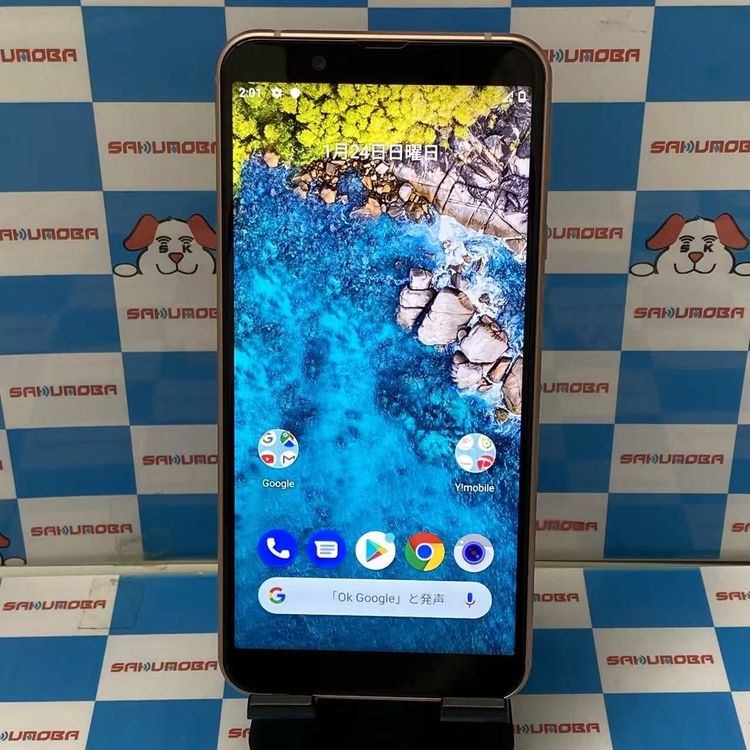 Android One S7 32GB �ԥ� S7-SH Y!mobile��SIM�ե꡼ �����