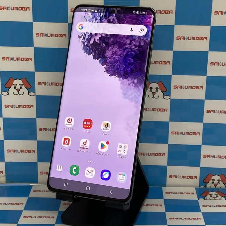 Galaxy S20+ 5G 128GB �����ߥå� ���졼 SC-52A docomo��SIM�ե�