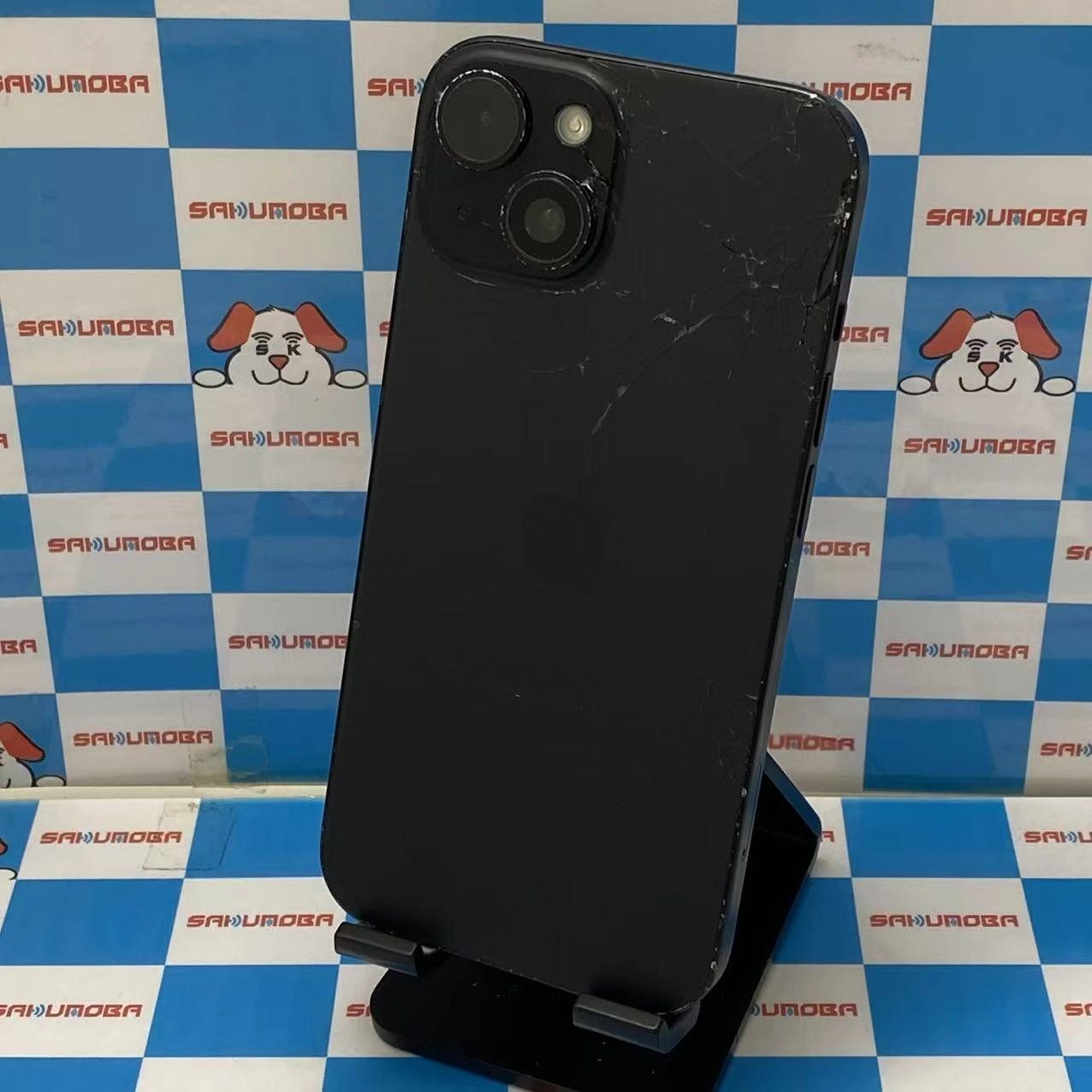 iPhone15 128GB【ジャンク品】　※カメラ及びライト不具合あり ムスビー｜即日発送可iPhone15 128GB ブラック MTMH3J/A SIMフリー