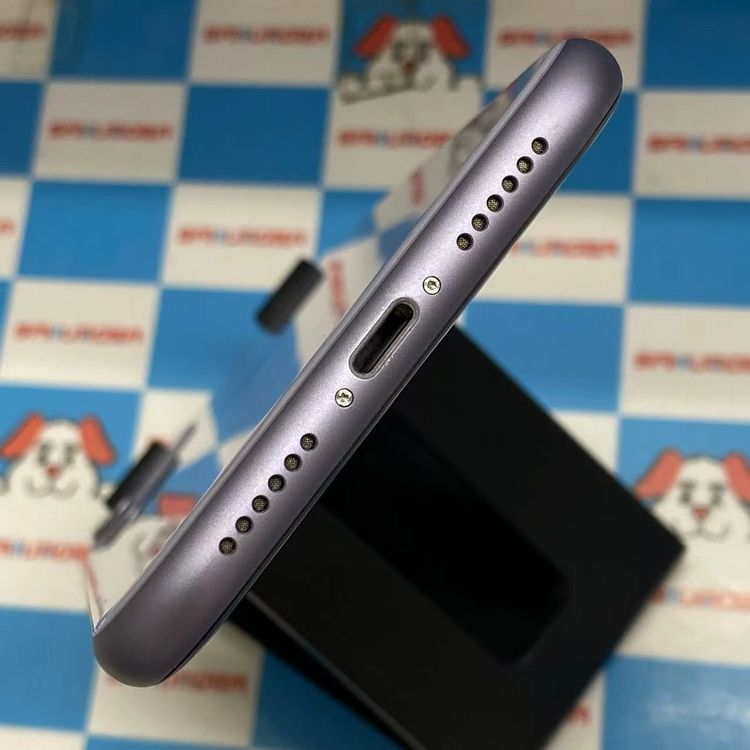 即日発送可iPhone11 128GB パープル MWM52J/A AU版SIMフリージャンク品