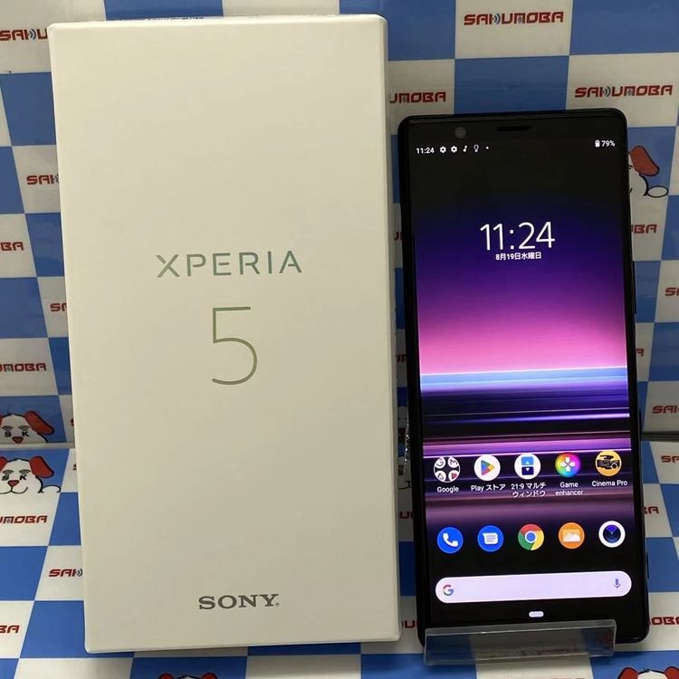 ¨��ȯ����Xperia 5 128GB �֥�å� J9260 SIM�ե꡼