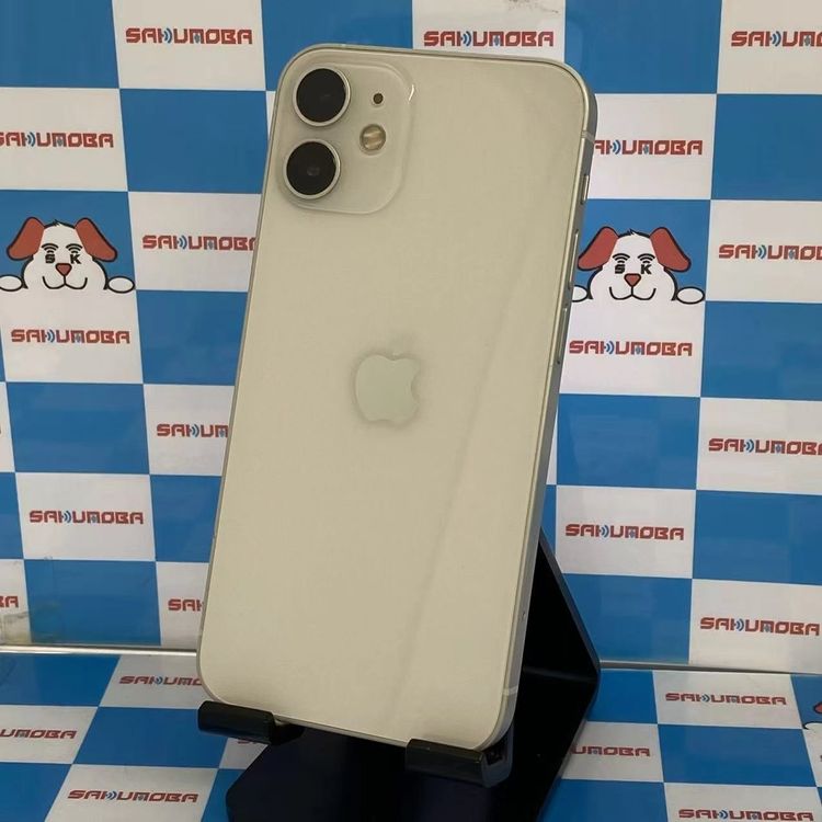 ¨��ȯ����iPhone12 mini 128GB �ۥ磻�� MGDM3J/A AU��SIM�ե꡼