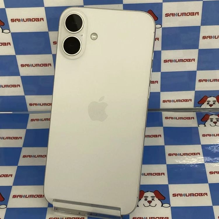 ¨��ȯ����iPhone16 Plus 128GB �ۥ磻�� MXVC3J/A SIM�ե꡼