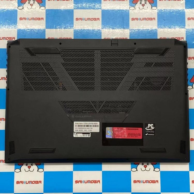 GALLERIA XL5R-R36 Ryzen 5 5600H 16GB/512GB 3.30 GH