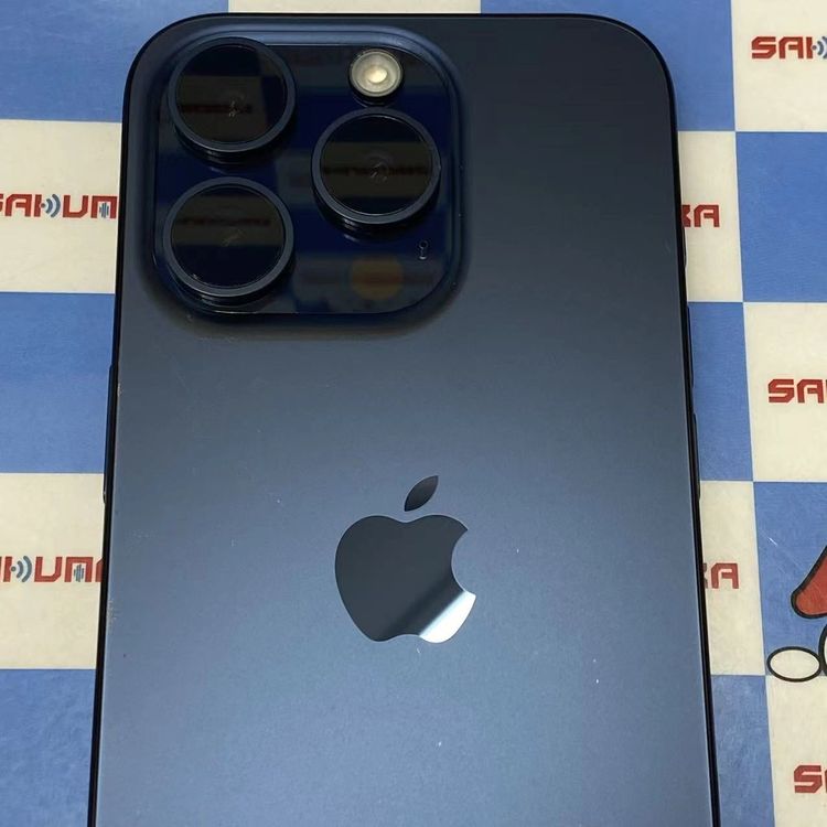 iPhone15 Pro 128GB �֥롼�����˥��� MTUA3J/A AU��SIM�ե꡼
