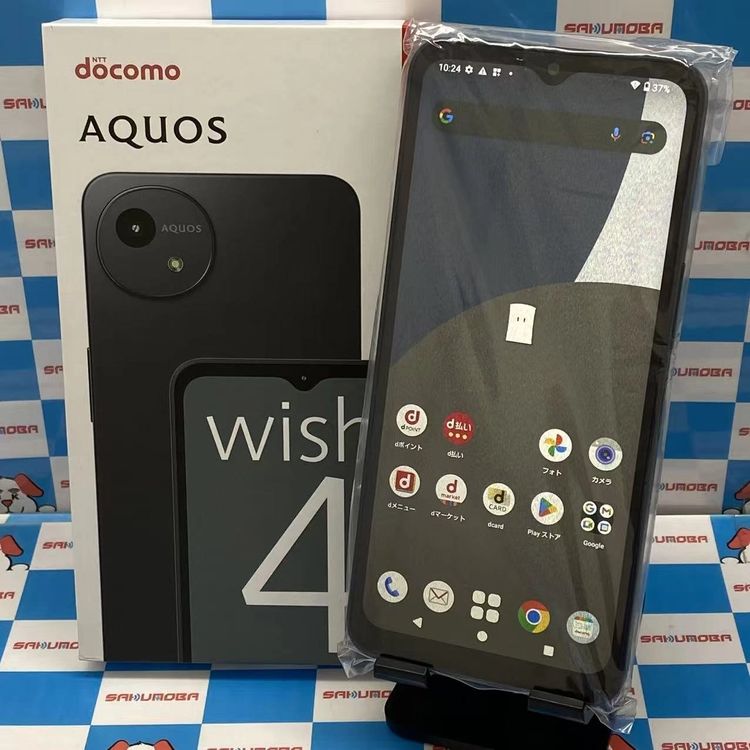 AQUOS wish4 4GB/64GB �֥롼 SH-52E docomo��SIM�ե꡼ av