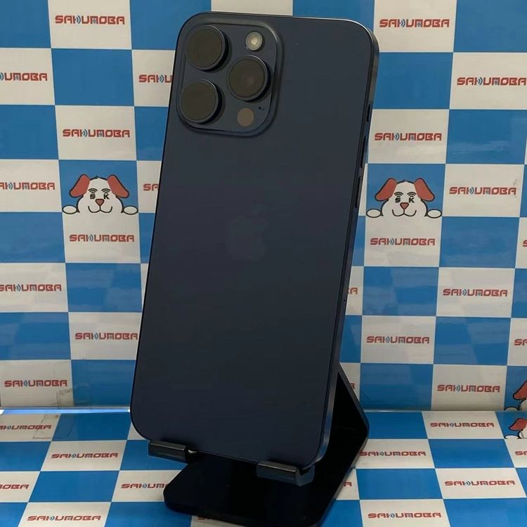 iPhone15 Pro Max 512GB �֥롼�����˥��� MU6X3J/A SoftBank��