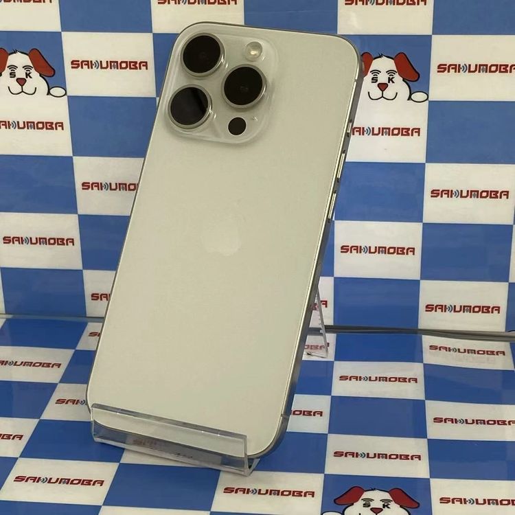 iPhone15 Pro 128GB �ۥ磻�ȥ����˥��� MTU83J/A SoftBank��SIM