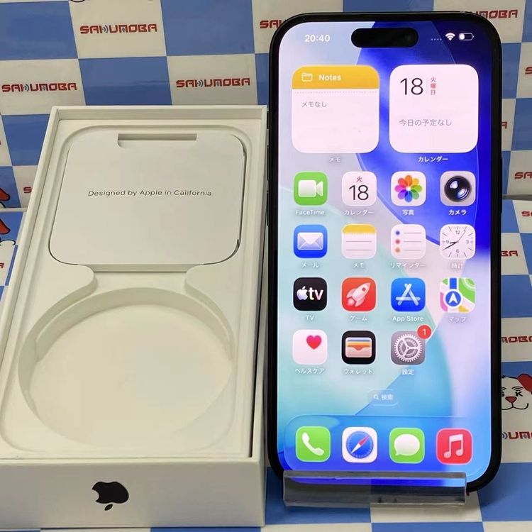 ¨��ȯ����iPhone15 128GB �֥�å� MTMH3J/A SIM�ե꡼