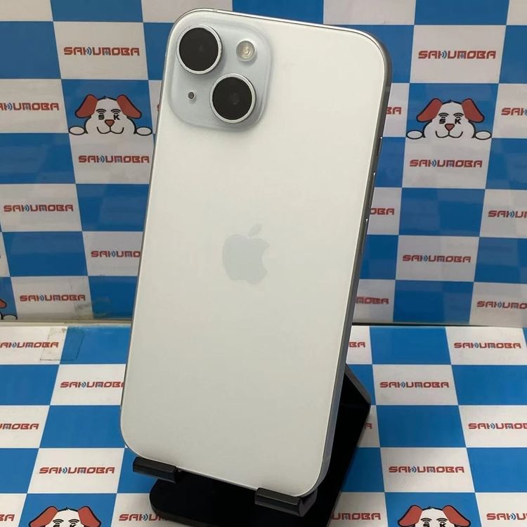 ¨��ȯ����iPhone15 256GB �֥롼 MTMR3J/A AU��SIM�ե꡼