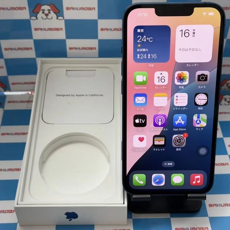 ¨ȯiPhone13 128GB ֥롼 MLNG3J/A AUSIMե꡼